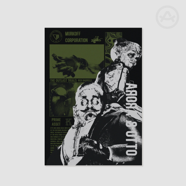 Otto and Arora Kress - 42x29 Poster