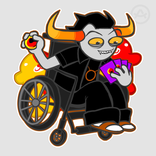 Tavros Nitram Sticker