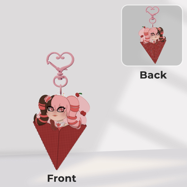 Cake luna snow Keychains