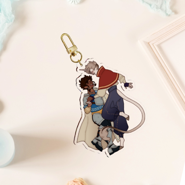 dancy dance keychain