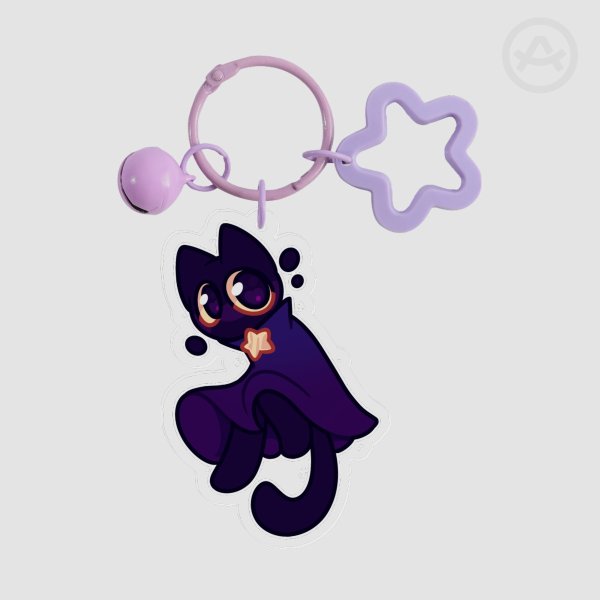 The Void Cat Keychain