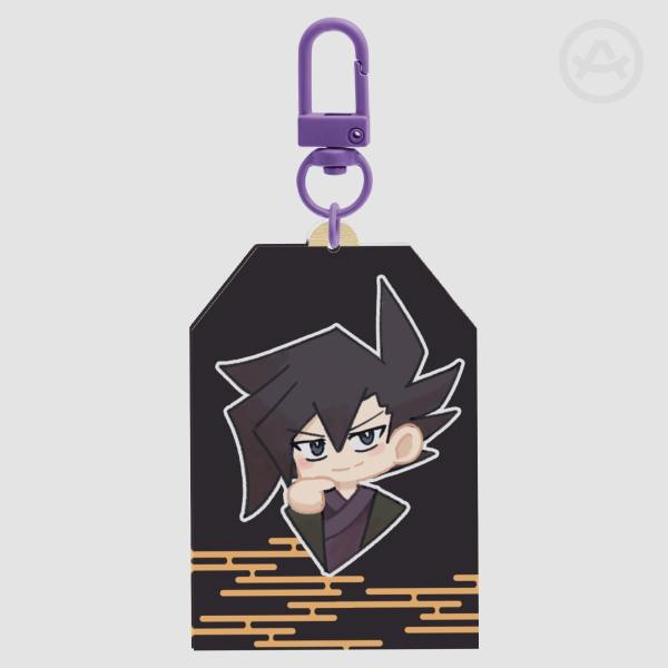 Wood Omamori - Manjoume - Wealth