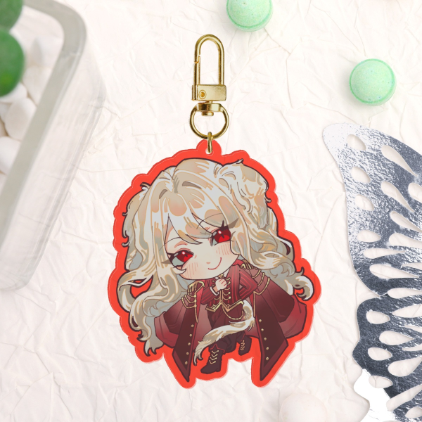 [Limbus Company] Dad Quixote Clear Acrylic Keychains