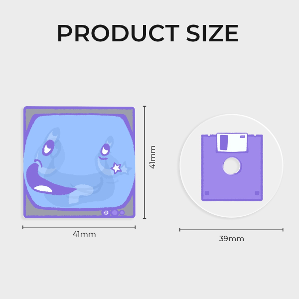 Scag Gummy Floppy Keychain