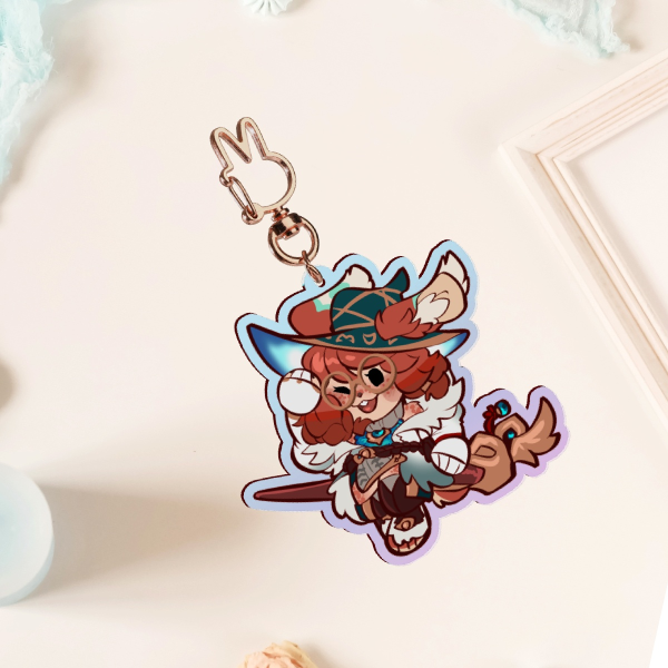 Mini Aurora - Rainbow Keychain