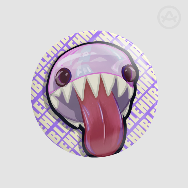 Glossy Bubble Badge