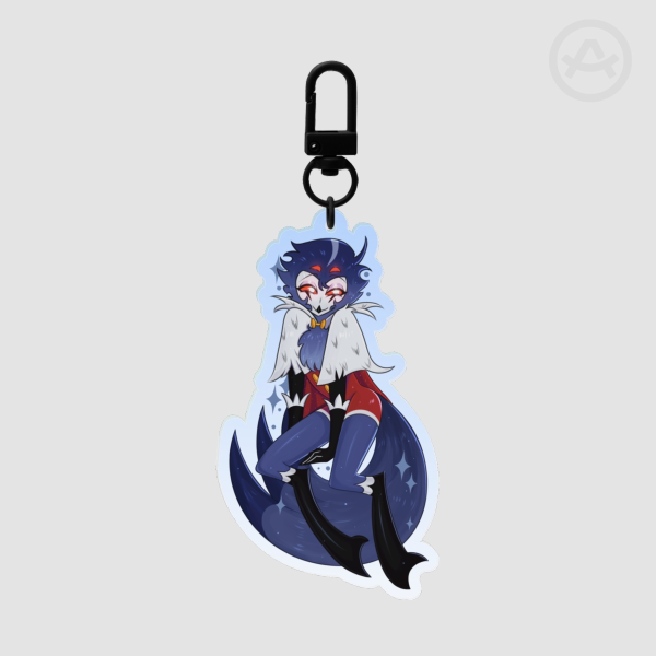 Stolas Keychain (Black Clasp Version)