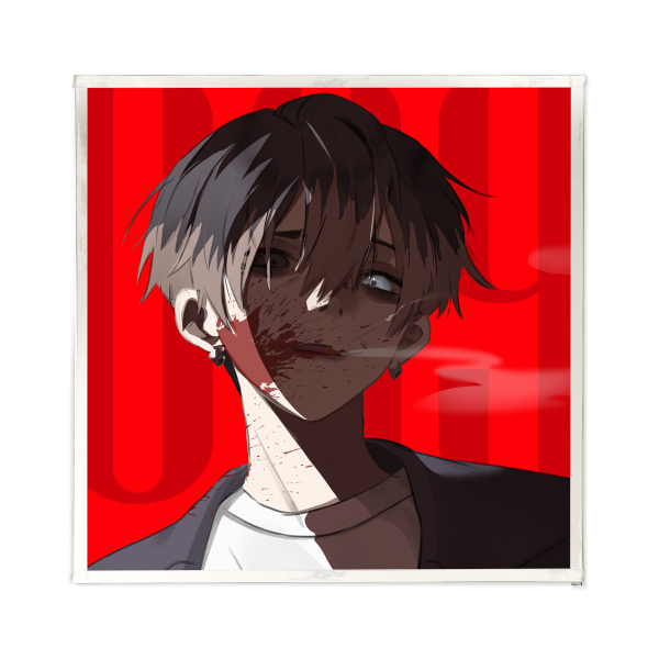 Mikoto Kayano "John" MILGRAM Art Board with Silver-Edge