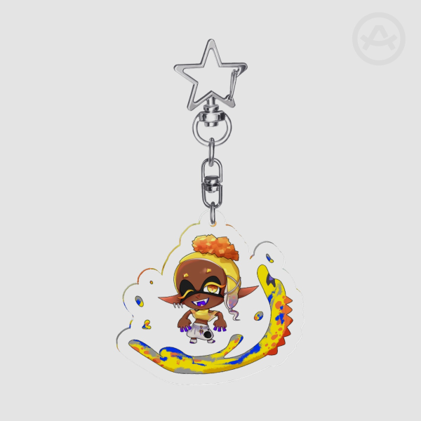 Clear Acrylic Frye Keychain