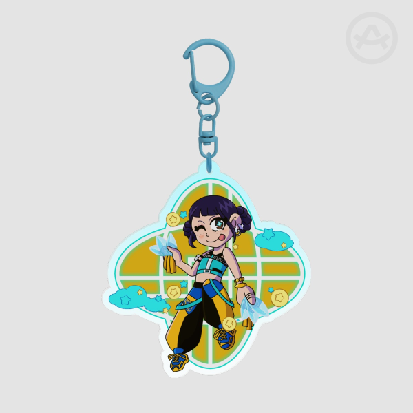 K-Pop Demon Hunters Keychains - Zoey