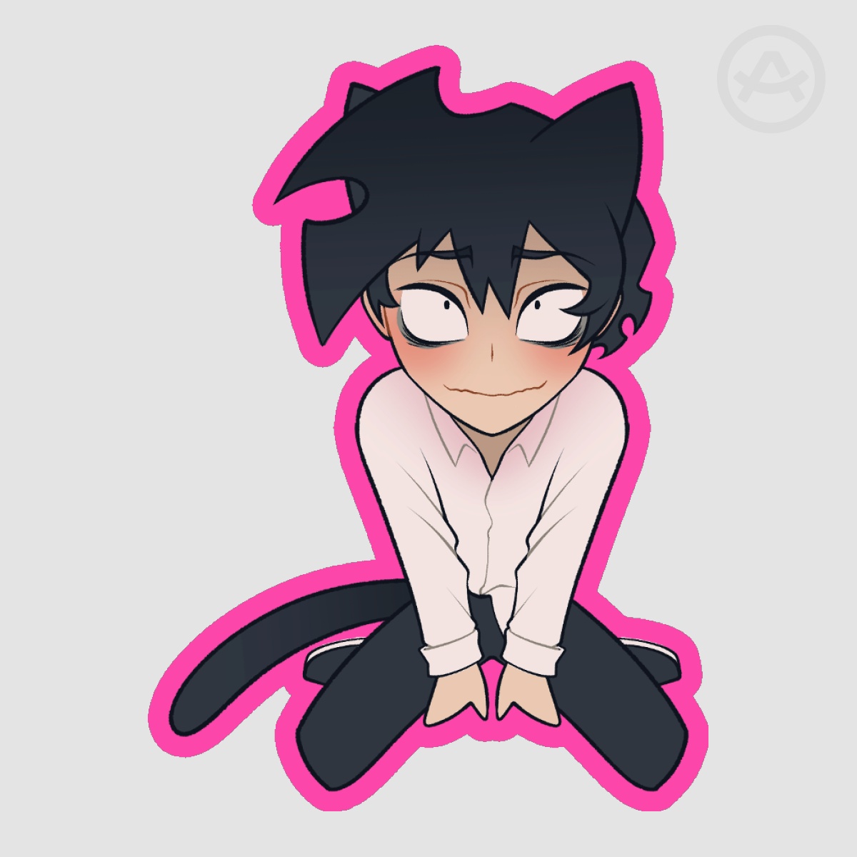 Daiki Cat Sticker