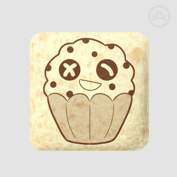 Horrible Creature Bread-Burn Plush Badge