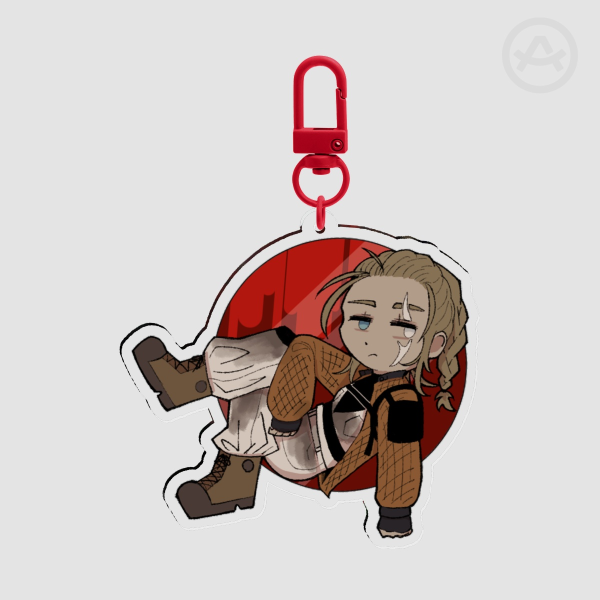 Captain Ava Iron Lung Keychain