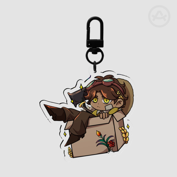 Lomedy in a Box Keychain