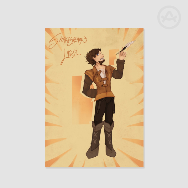 William Shakespeare Print