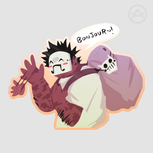 OFF Zacharie Sticker