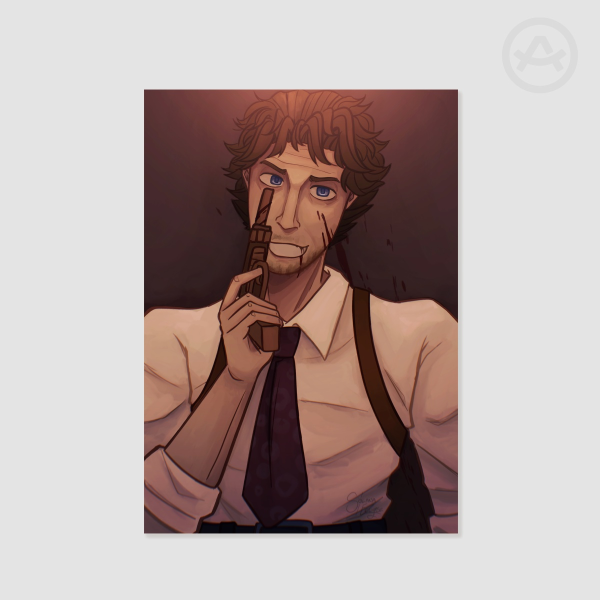 Lieutenant Burns Print