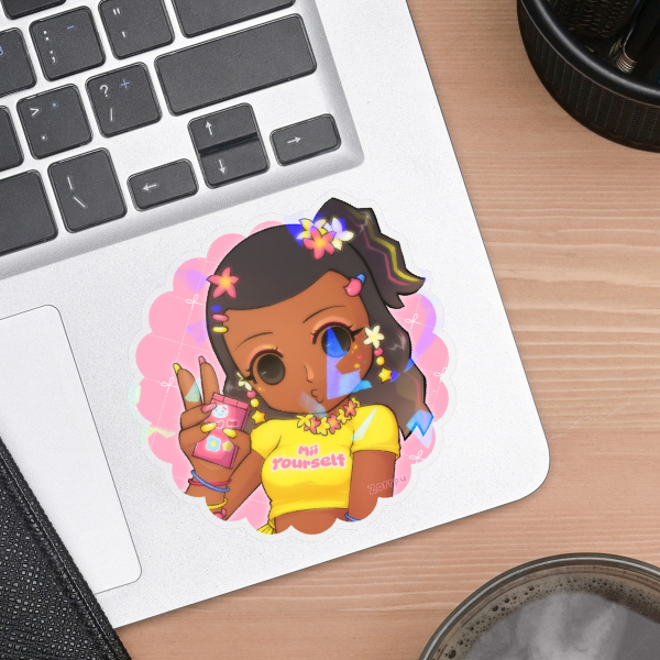 Guest D Nugget Gyaru Die Cut Sticker