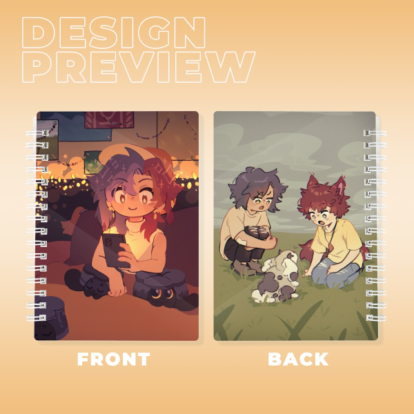 Haricot and Bee Notebook