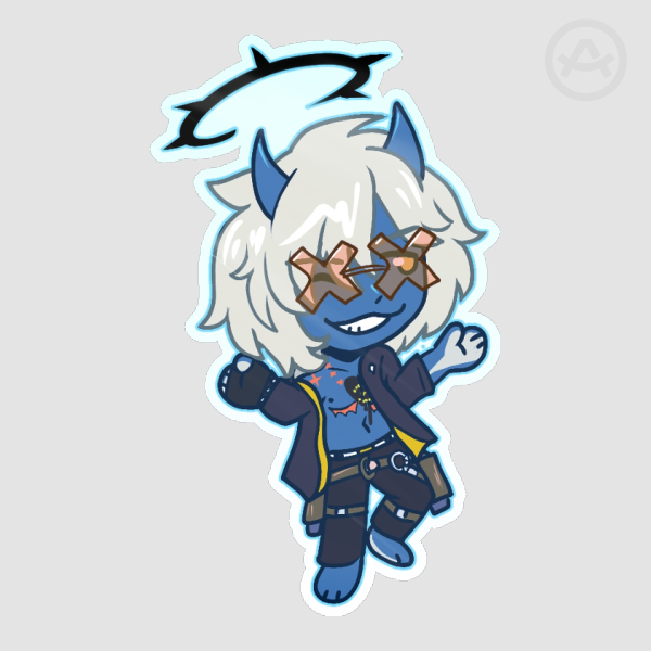 GGST Happy Chaos Sticker