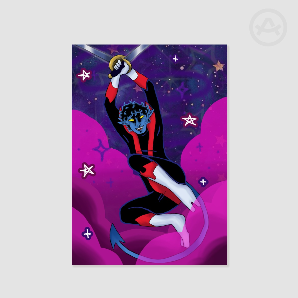 Nightcrawler BAMF! Print