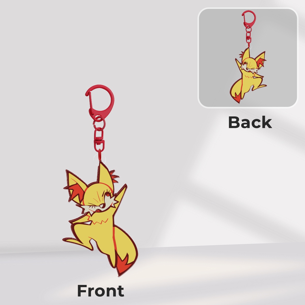 Fennekin Keychain