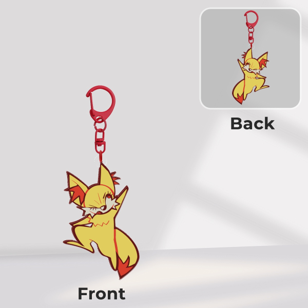 Fennekin Keychain