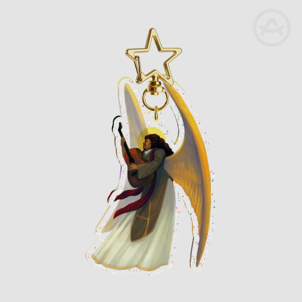 The First Rockstar Acrylic Charm