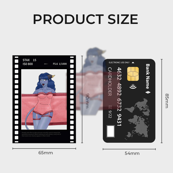 Jester Lavorre as Sabrina Carpenter Film Polaroid Photocards - 2.55x3.54"(65*90mm), Black Film