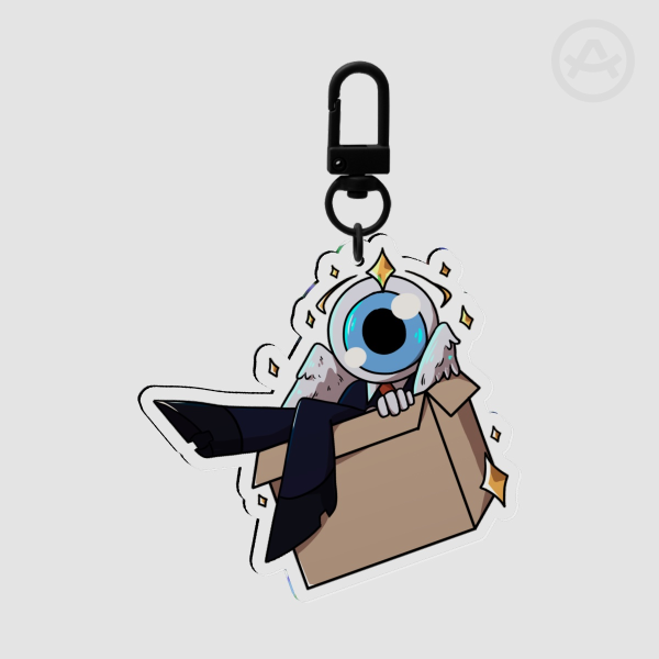 Eggchan in a Box Keychain