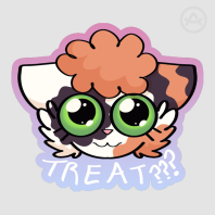 Patches Treat - Sticker - SMALL