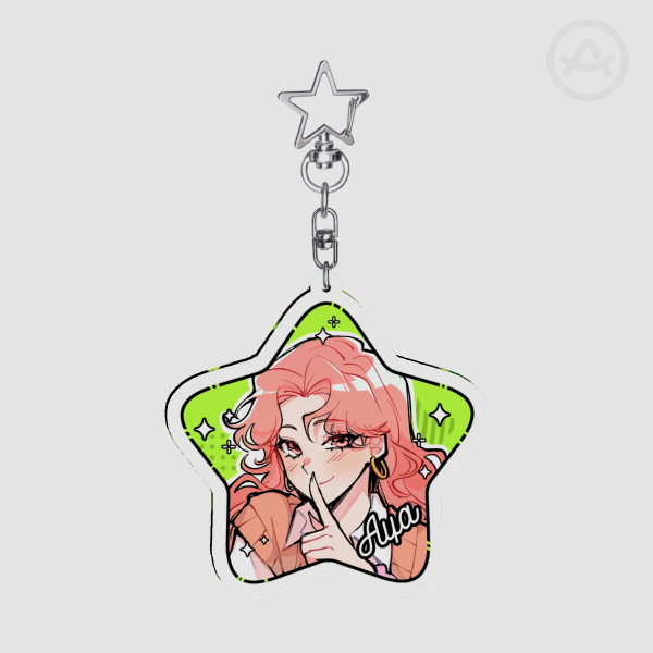 Aya Osawa Acrylic Keychain