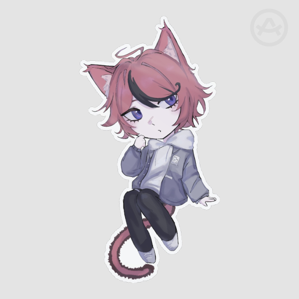 Kitty Takumi Sticker