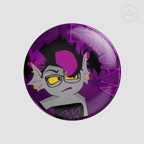 [March] Eridan Ampora button pin