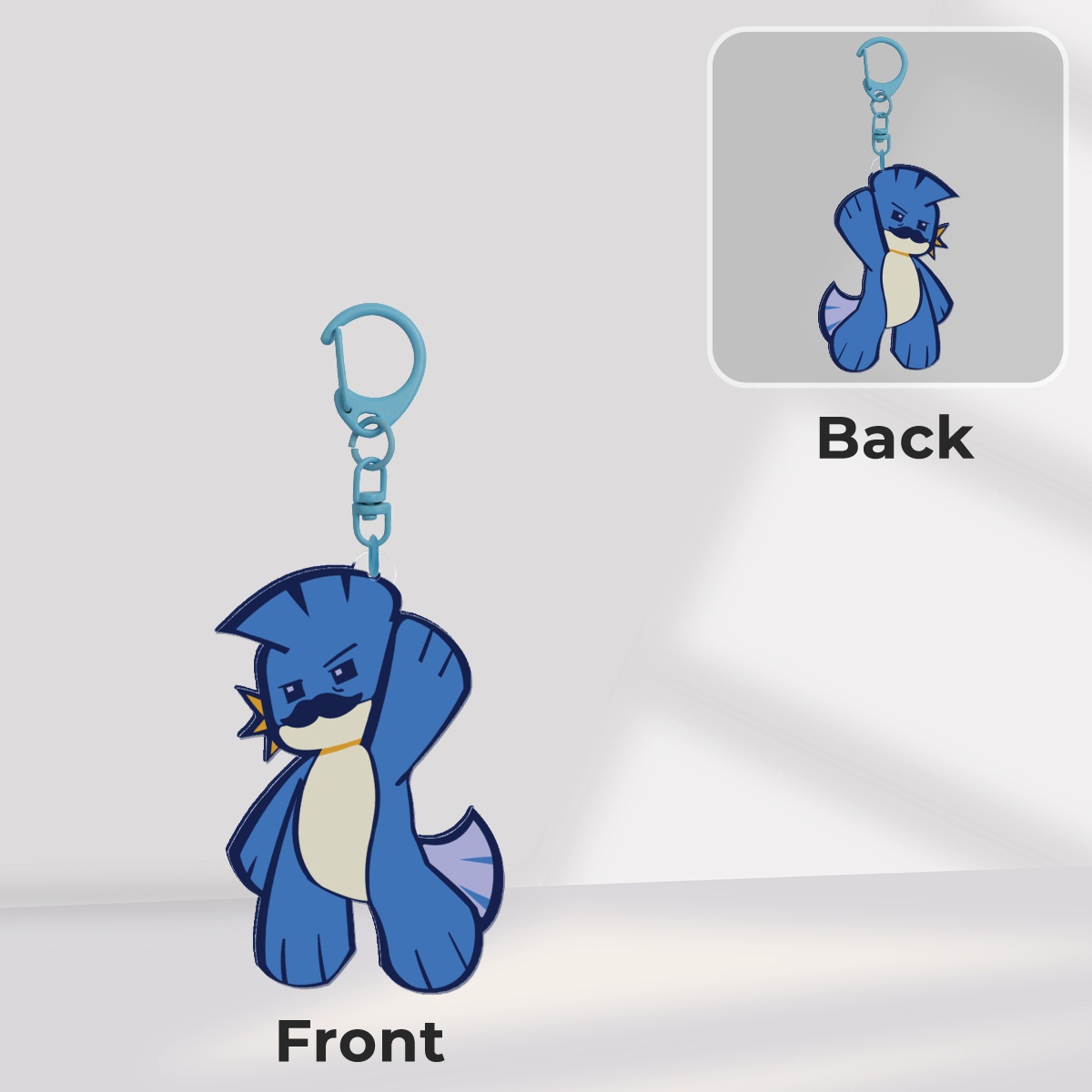 Mudkip Keychain