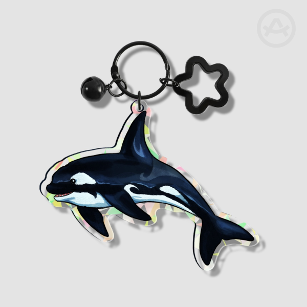 Orca keychain