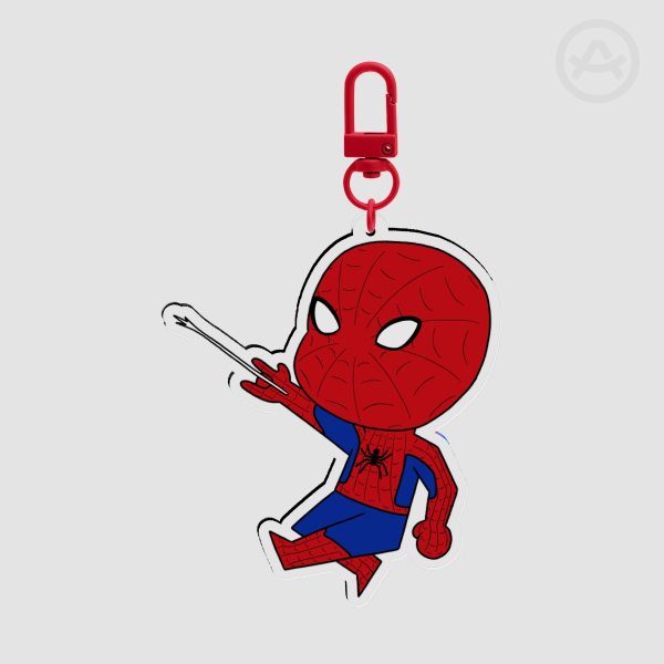 Spiderman Acrylic Keychains