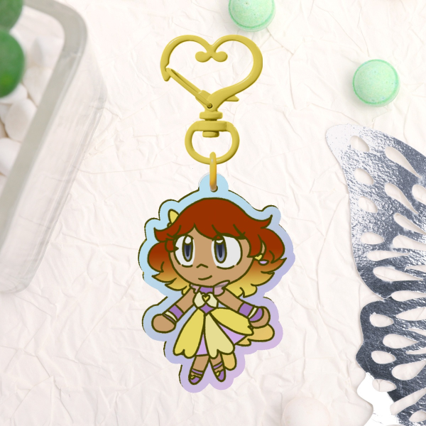 Chibi Iris Keychain