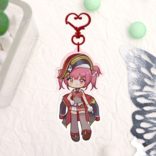 Marine Chibi Acrylic Keychain