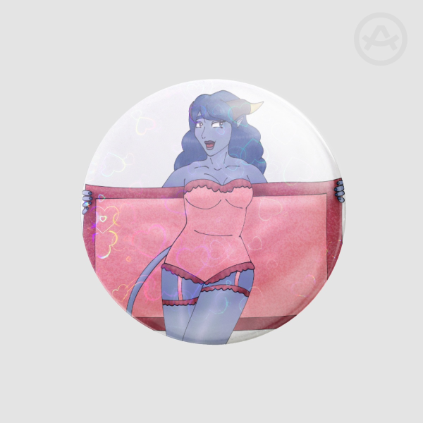 Jester as Sabrina Carpenter Round Badges (Button Pins)