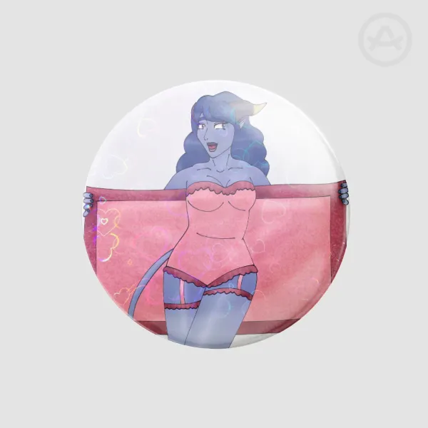 Jester as Sabrina Carpenter Round Badges (Button Pins)