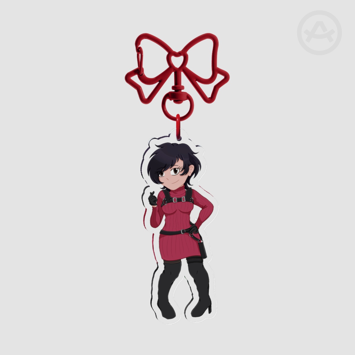 ada wong (re4 remake) keychain