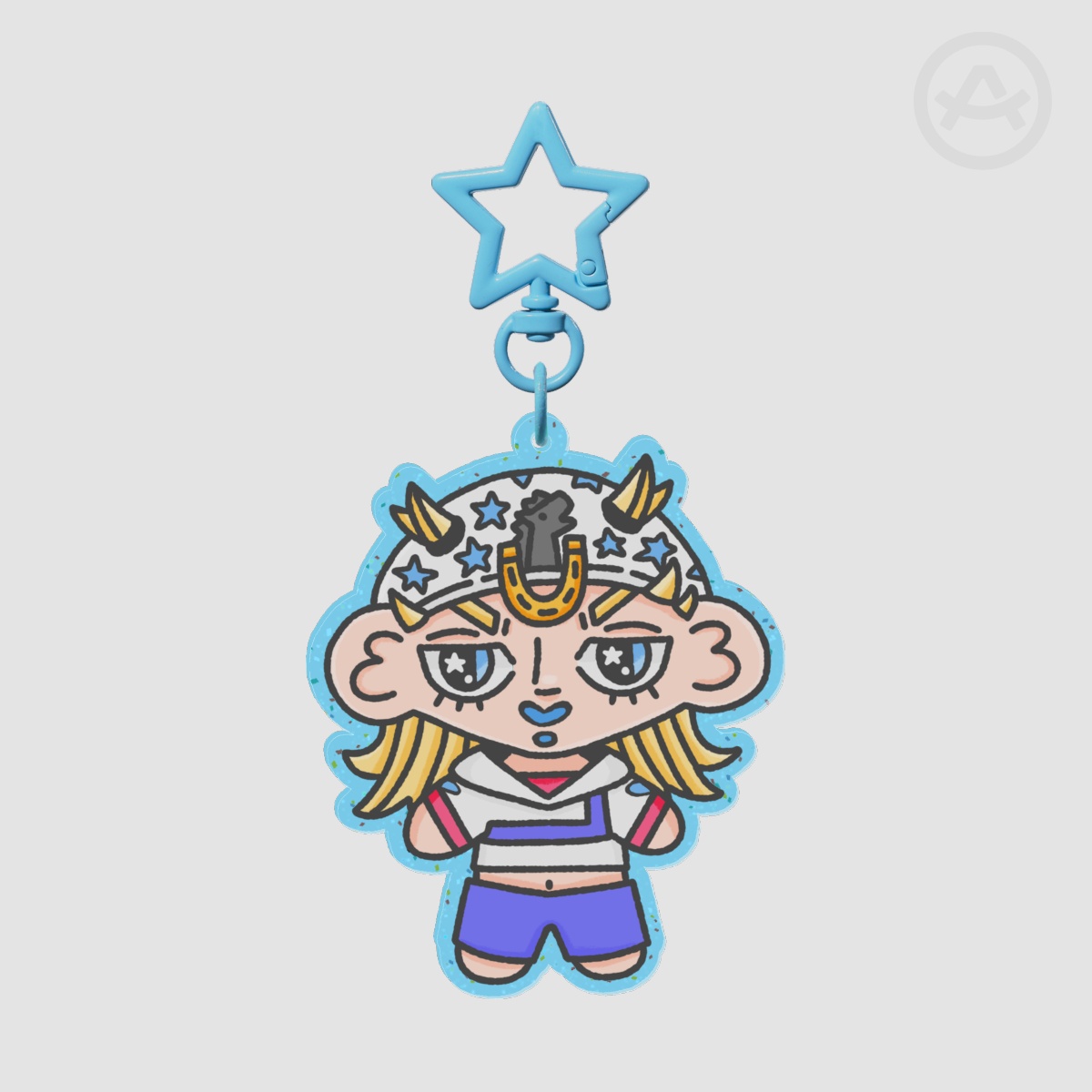 Johnny Joestar Keychain