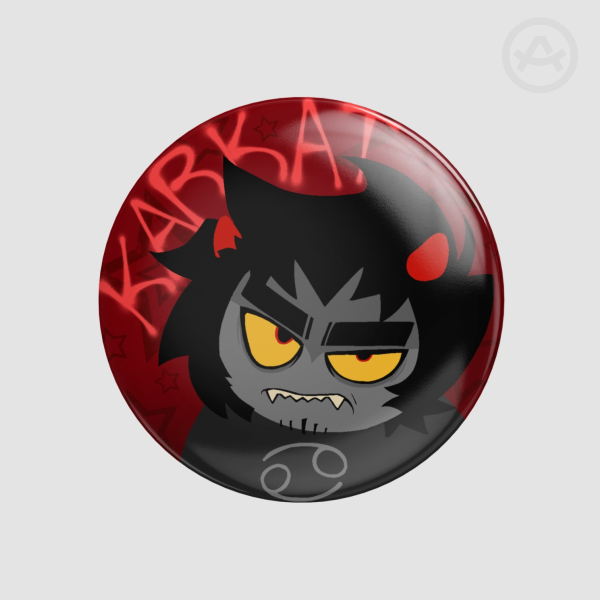 Karkat Vantas Button pin