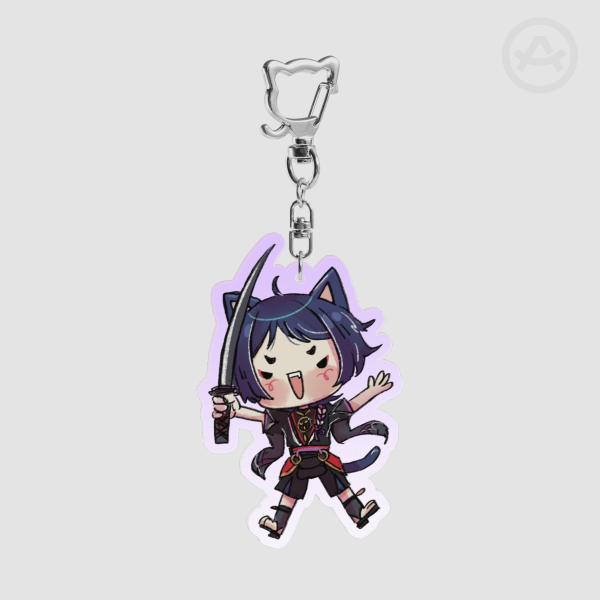 Silly Scaramouche Keychain