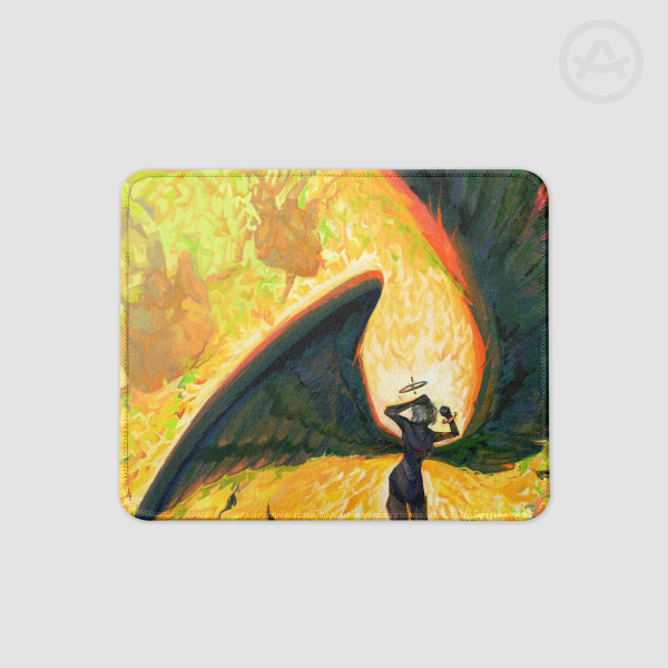 Like Gravity Square Mouse Pad