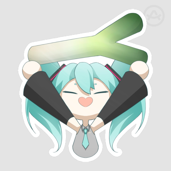 miku LEEK [sticker]