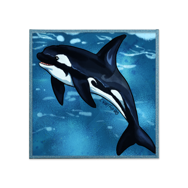 Orca art board