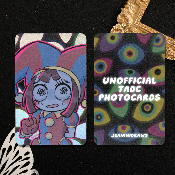 Holographic Pomni Photocard