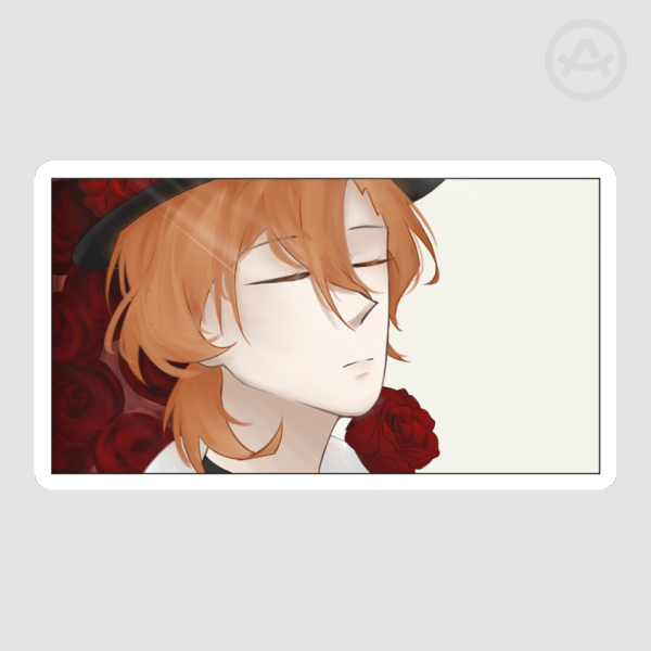 red rose chuuya [sticker]